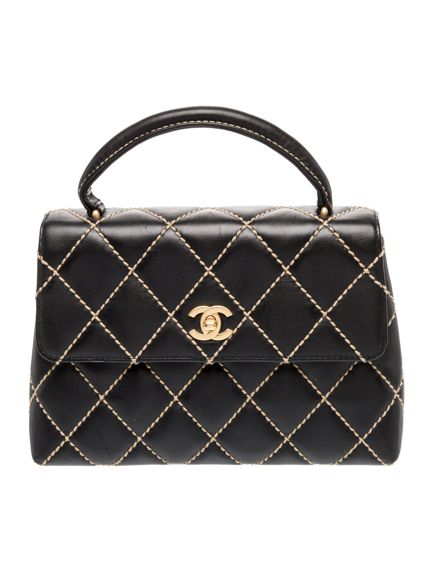 Chanel Wild Stitch Top Handle Kelly