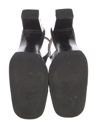 Chanel Vintage Leather Slingback Pumps