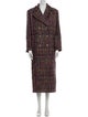 Chanel 2021 Plaid Print Peacoat