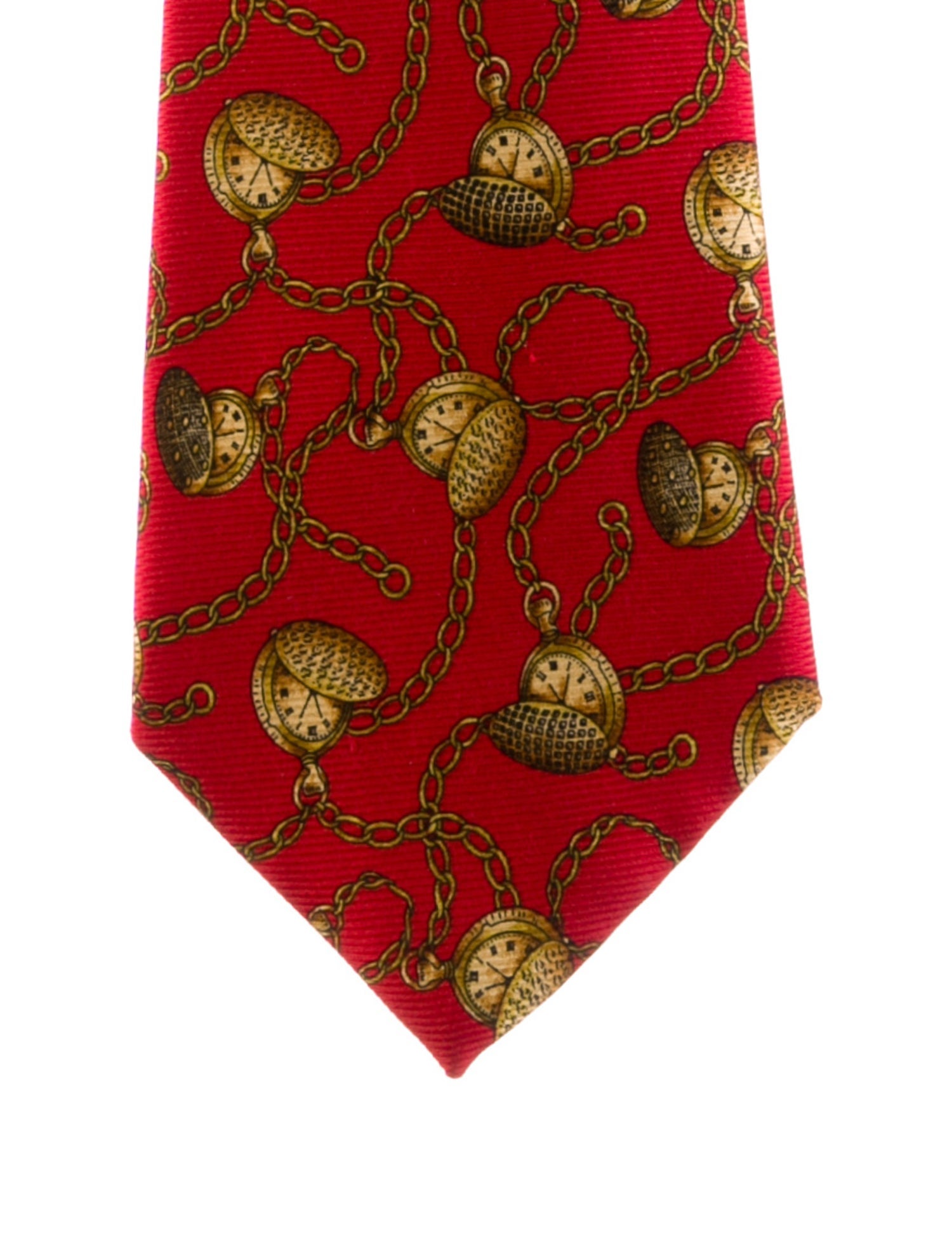 Chanel Silk Pattern Tie