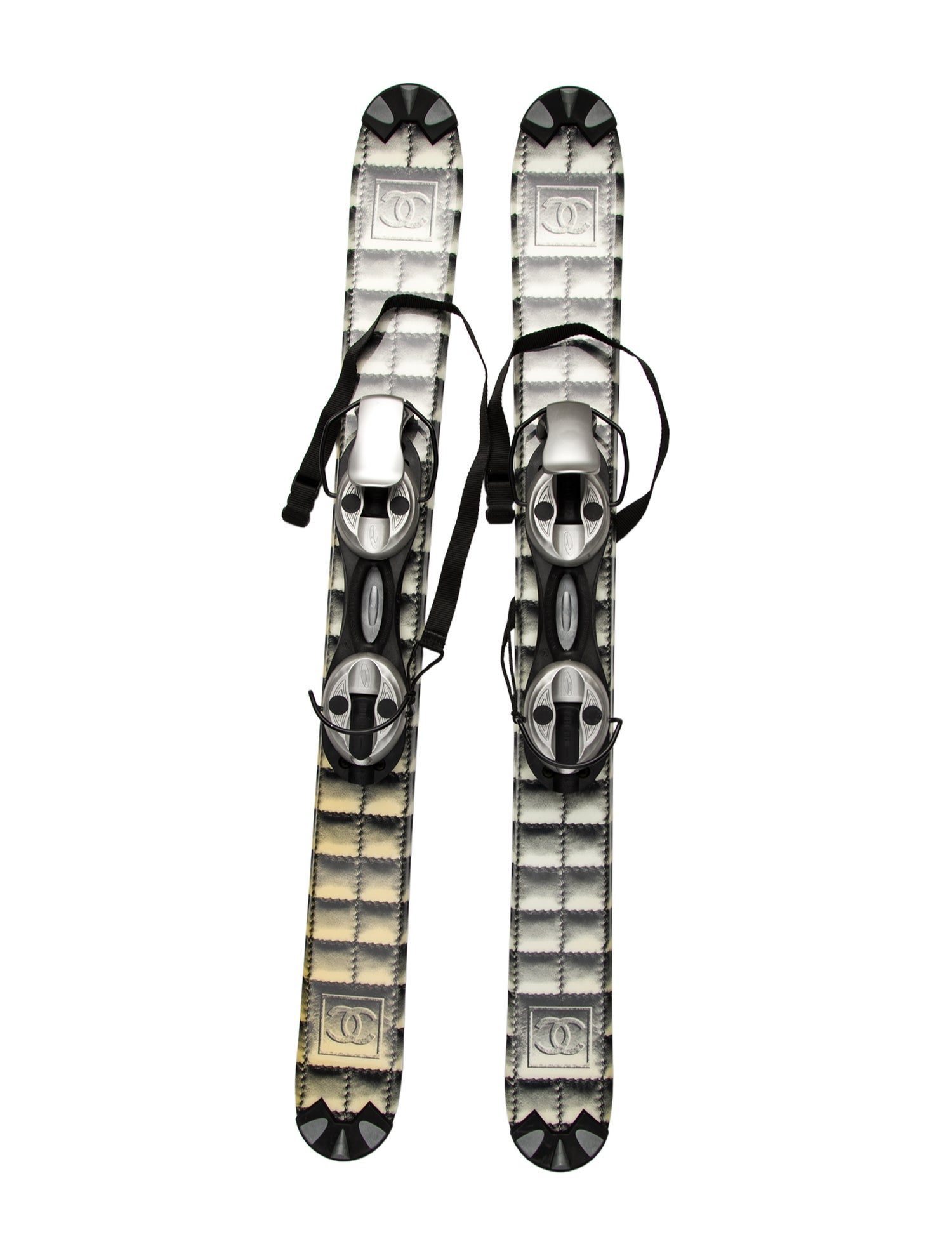 Chanel Pair of Blade Skis