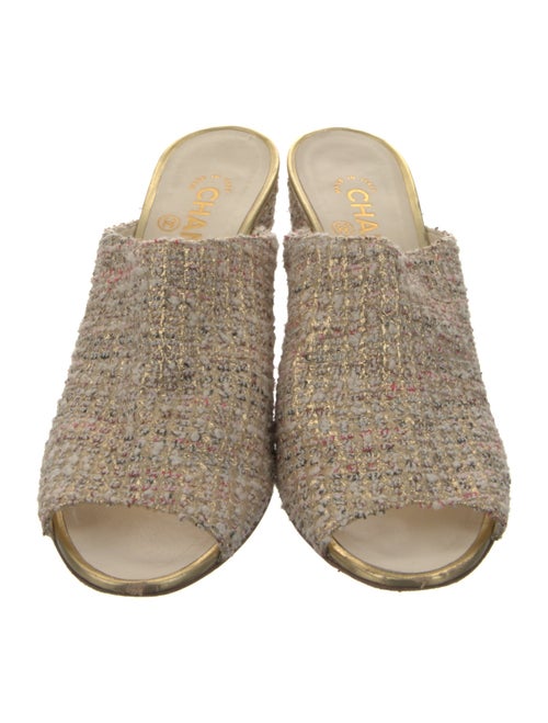 Chanel 2018 Interlocking CC Logo Slides