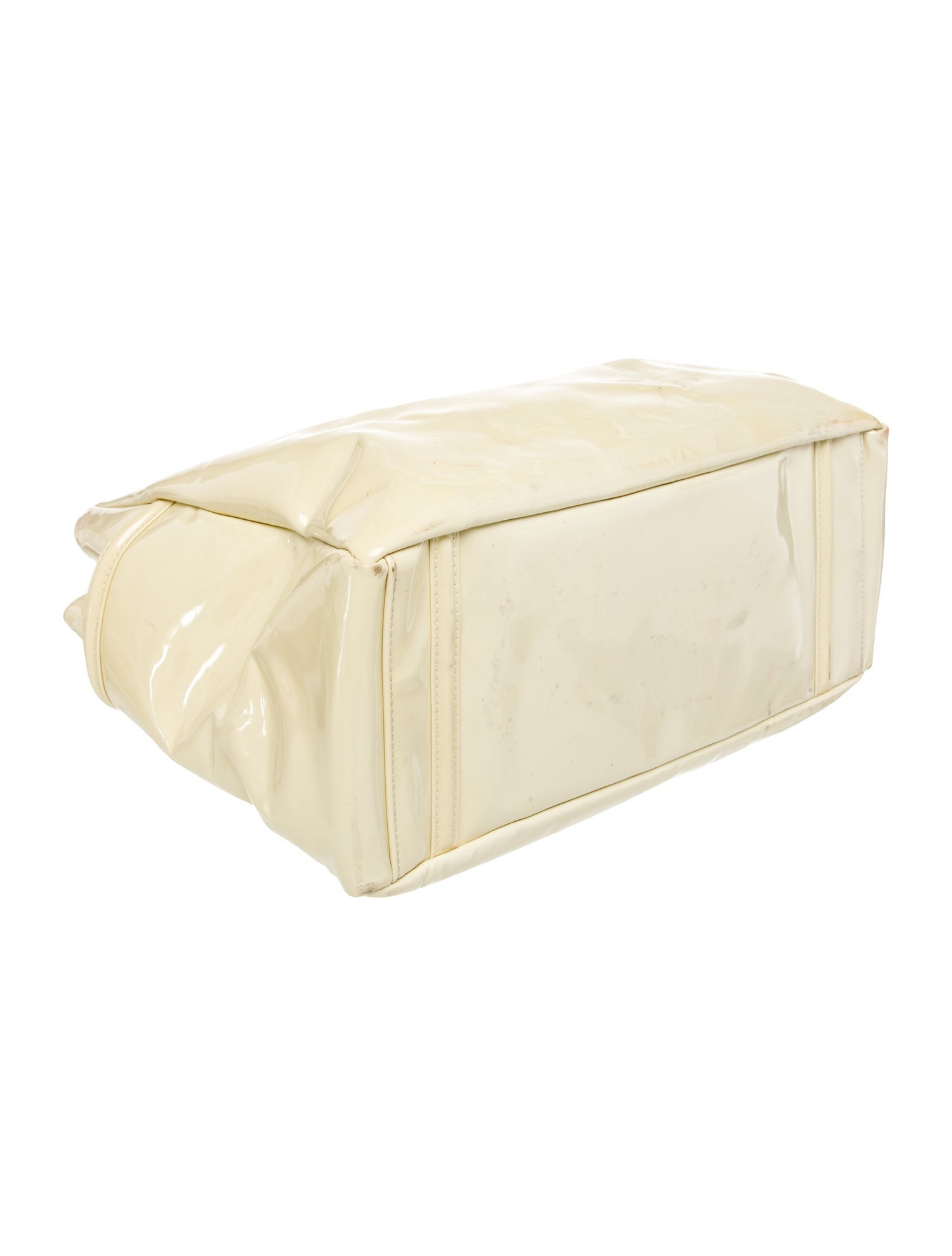 Chanel Patent Mademoiselle Lock Bijoux Chain Flap Bag