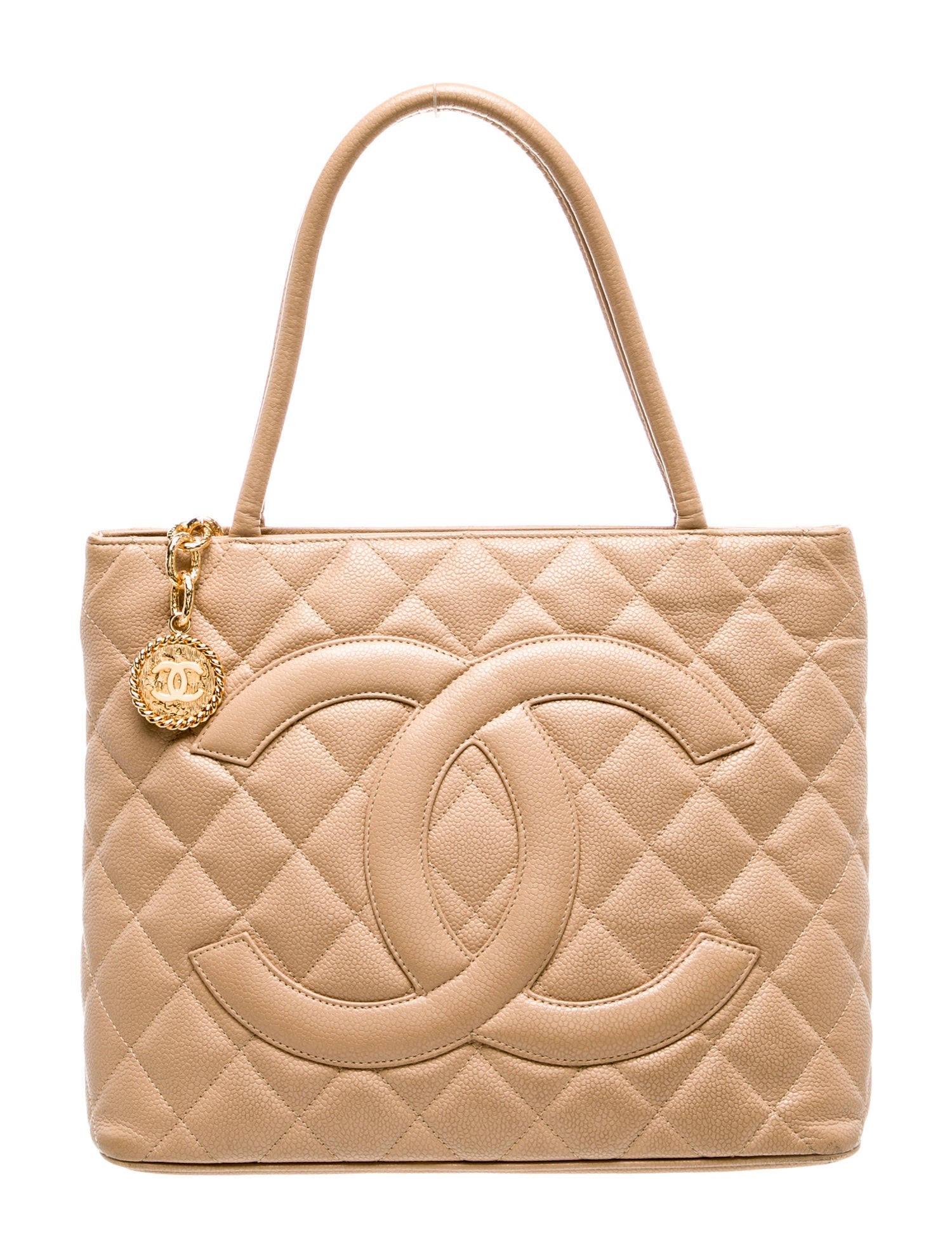 Chanel Caviar Medallion Tote