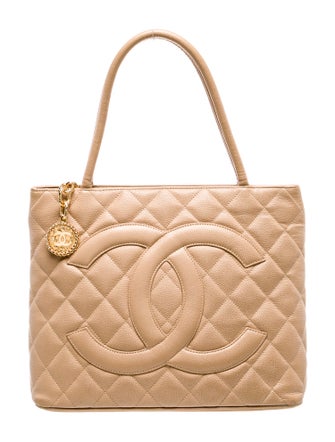 Chanel Caviar Medallion Tote