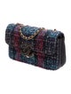 Chanel Quilted Enamel CC Double Flap Bag