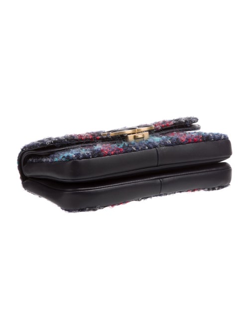 Chanel Quilted Enamel CC Double Flap Bag