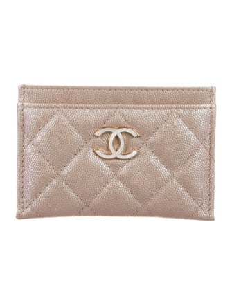 Chanel 2019 Iridescent Card Holder Card Holder