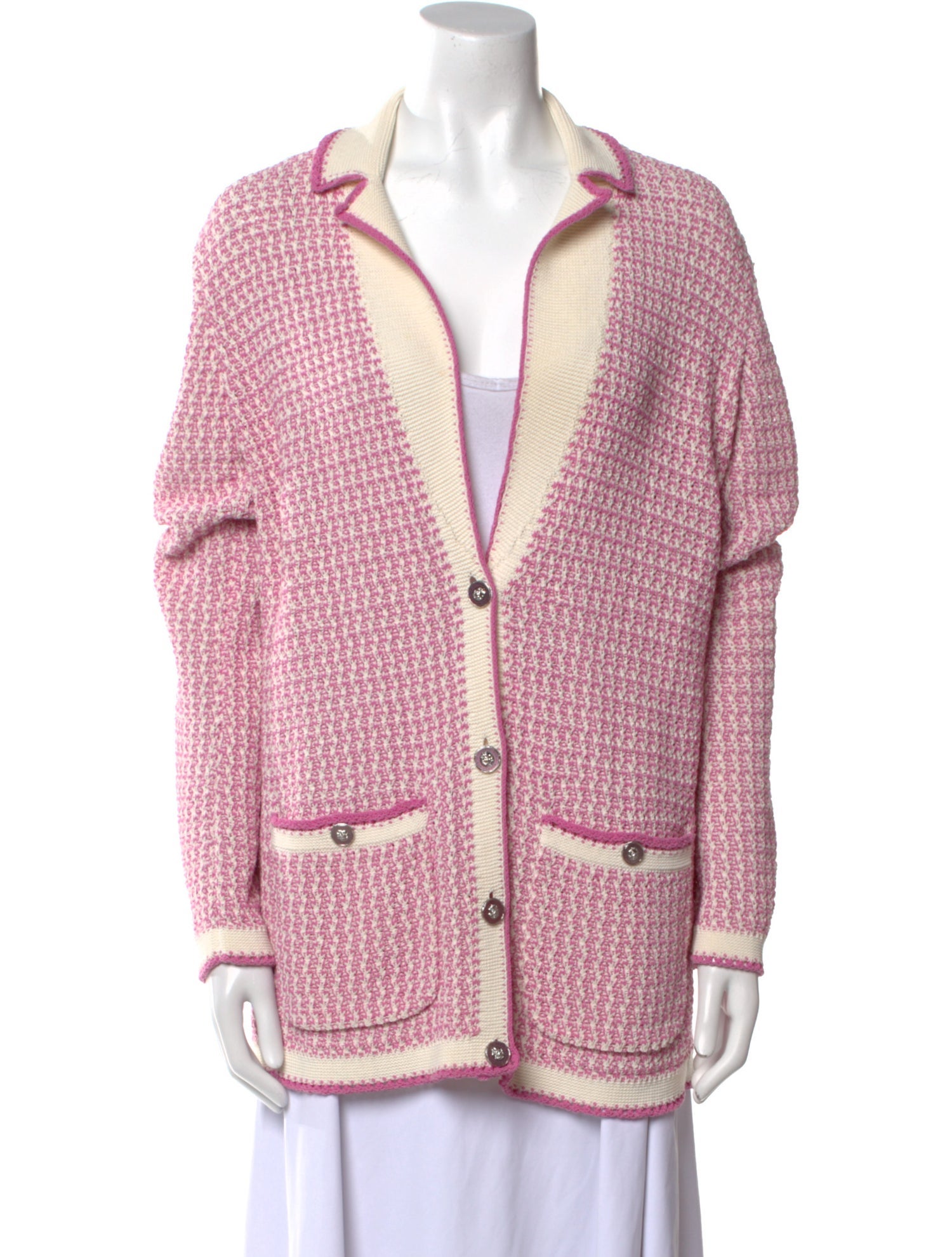 Chanel 2022 Tweed Pattern Sweater