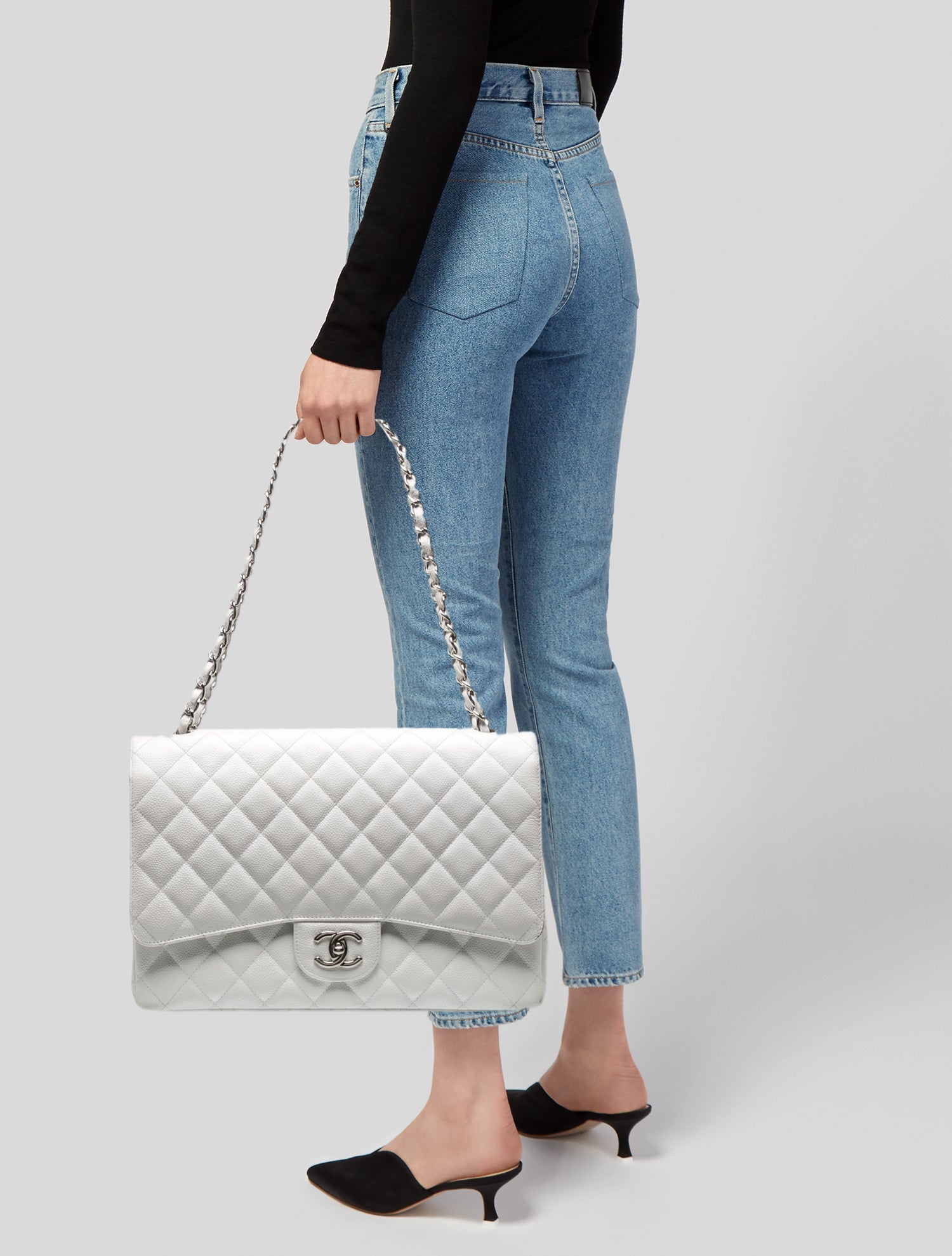 Chanel Maxi Classic Double Flap Bag