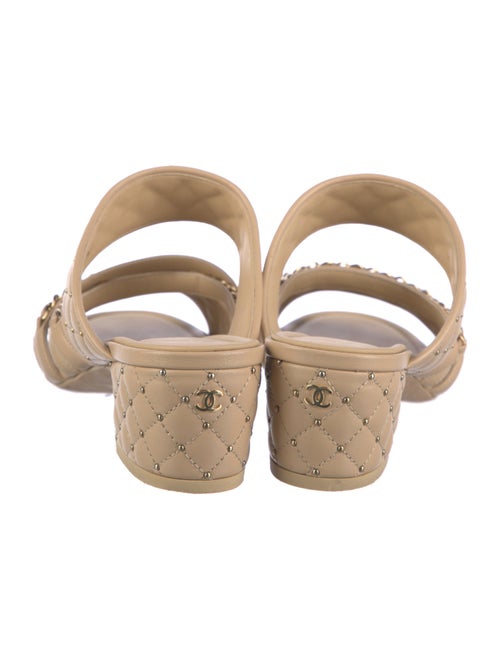 Chanel 2020 Interlocking CC Logo Slides