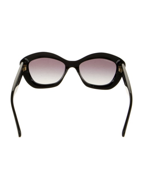 Chanel Strass Cat-Eye Sunglasses