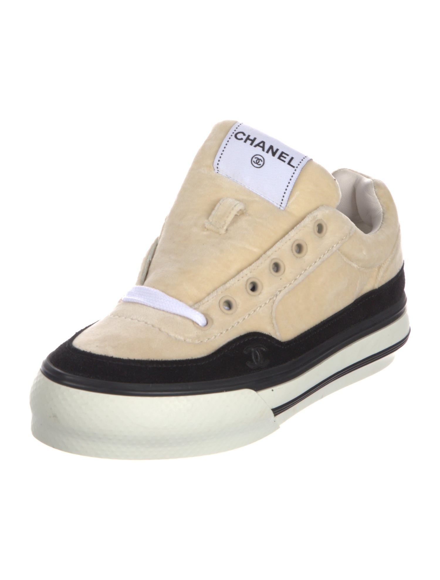 Chanel 2023 Interlocking CC Logo Sneakers