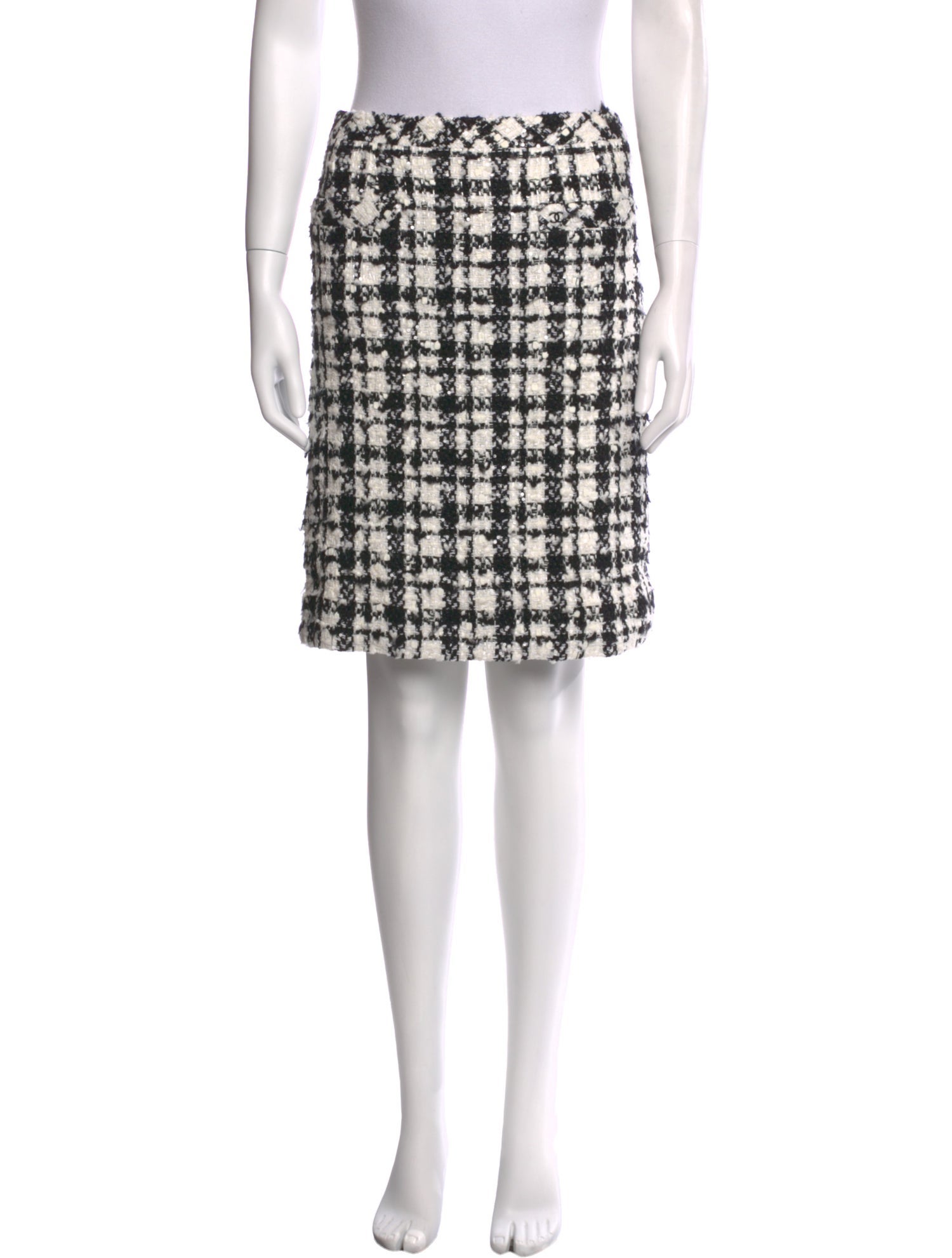 Chanel Vintage Knee-Length Skirt