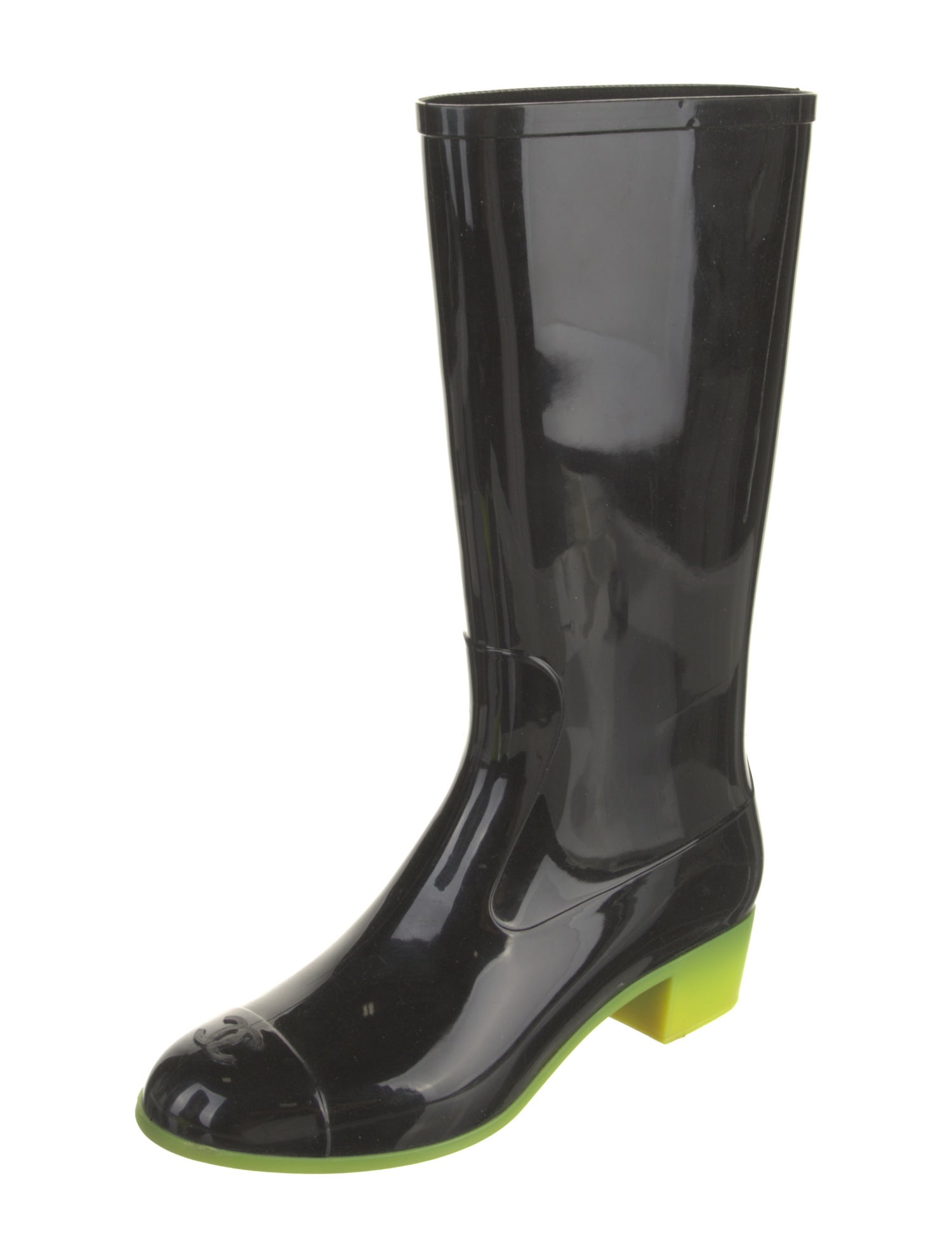 Chanel Vintage 2009 Rain Boots