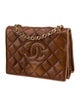 Chanel Diamond Quilt CC Flap Bag