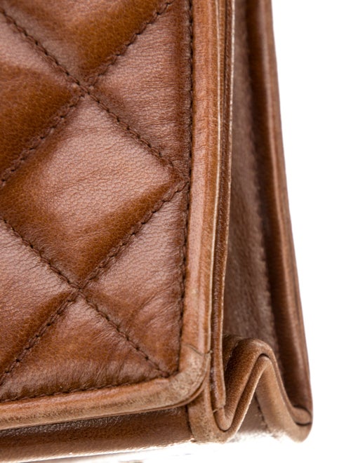 Chanel Diamond Quilt CC Flap Bag