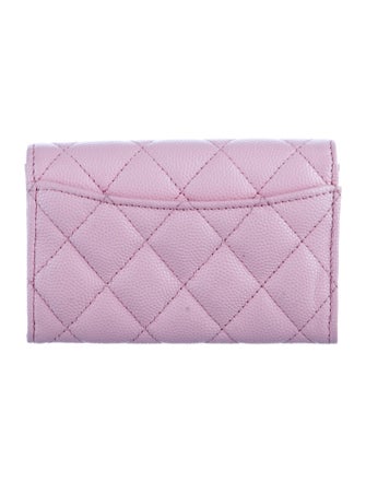 Chanel 2021-2022 Card Holder Flap Compact Wallet