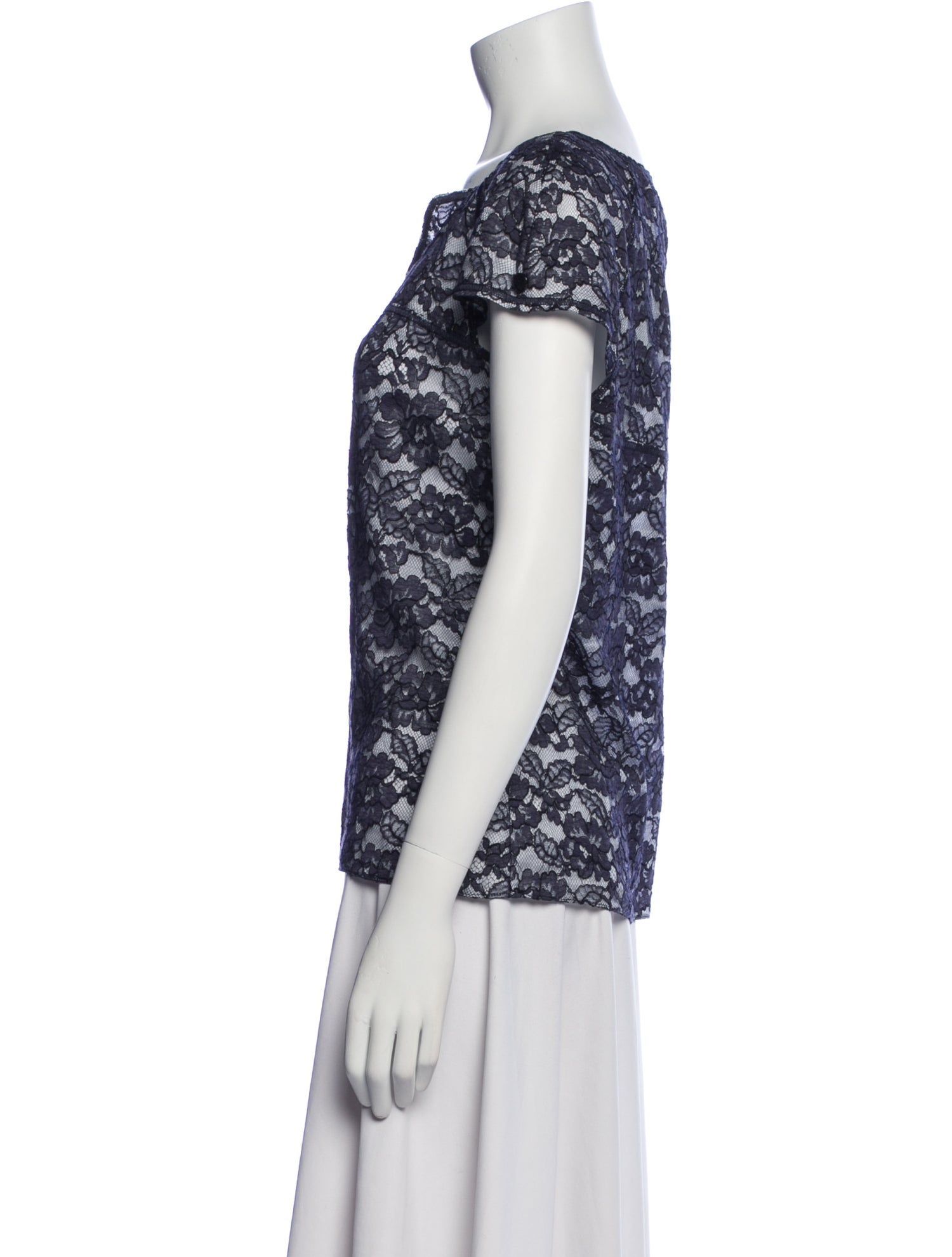 Chanel 2014 Lace Blouse