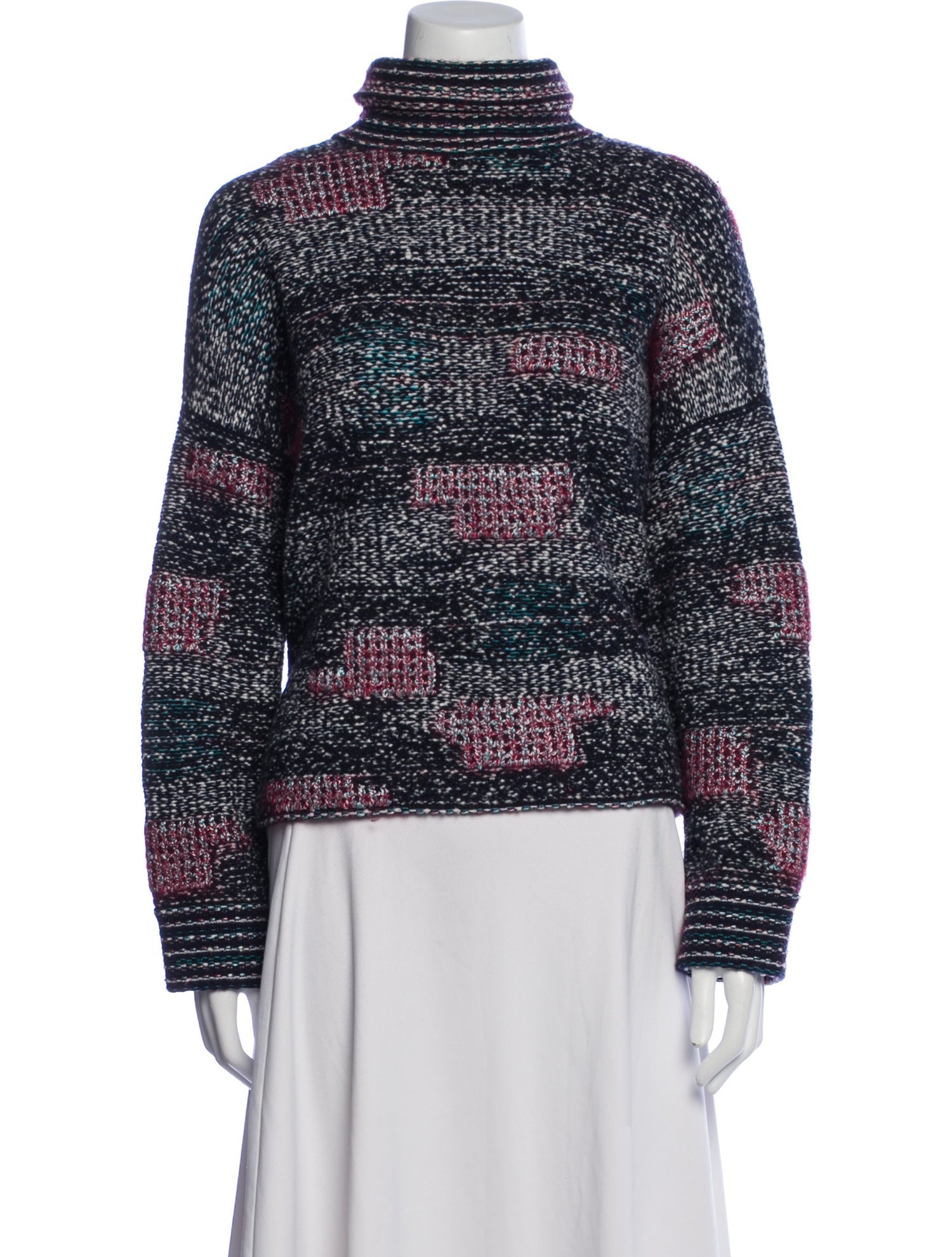 Chanel 2015 Tweed Pattern Sweater