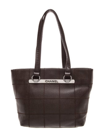 Chanel Square Quilt LAX Tote