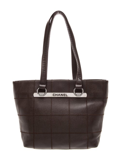 Chanel Square Quilt LAX Tote