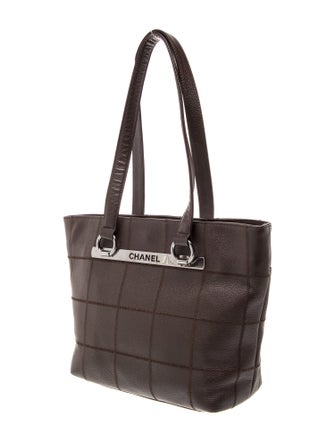 Chanel Square Quilt LAX Tote