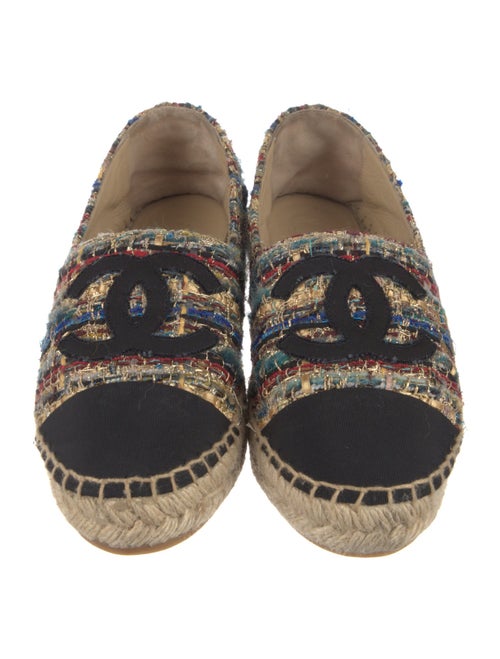 Chanel 2019 Interlocking CC Logo Espadrilles