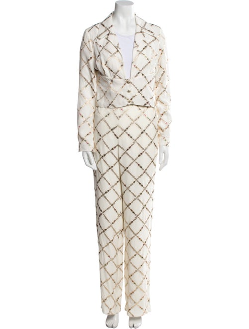 Chanel 2022 Silk Pant Set
