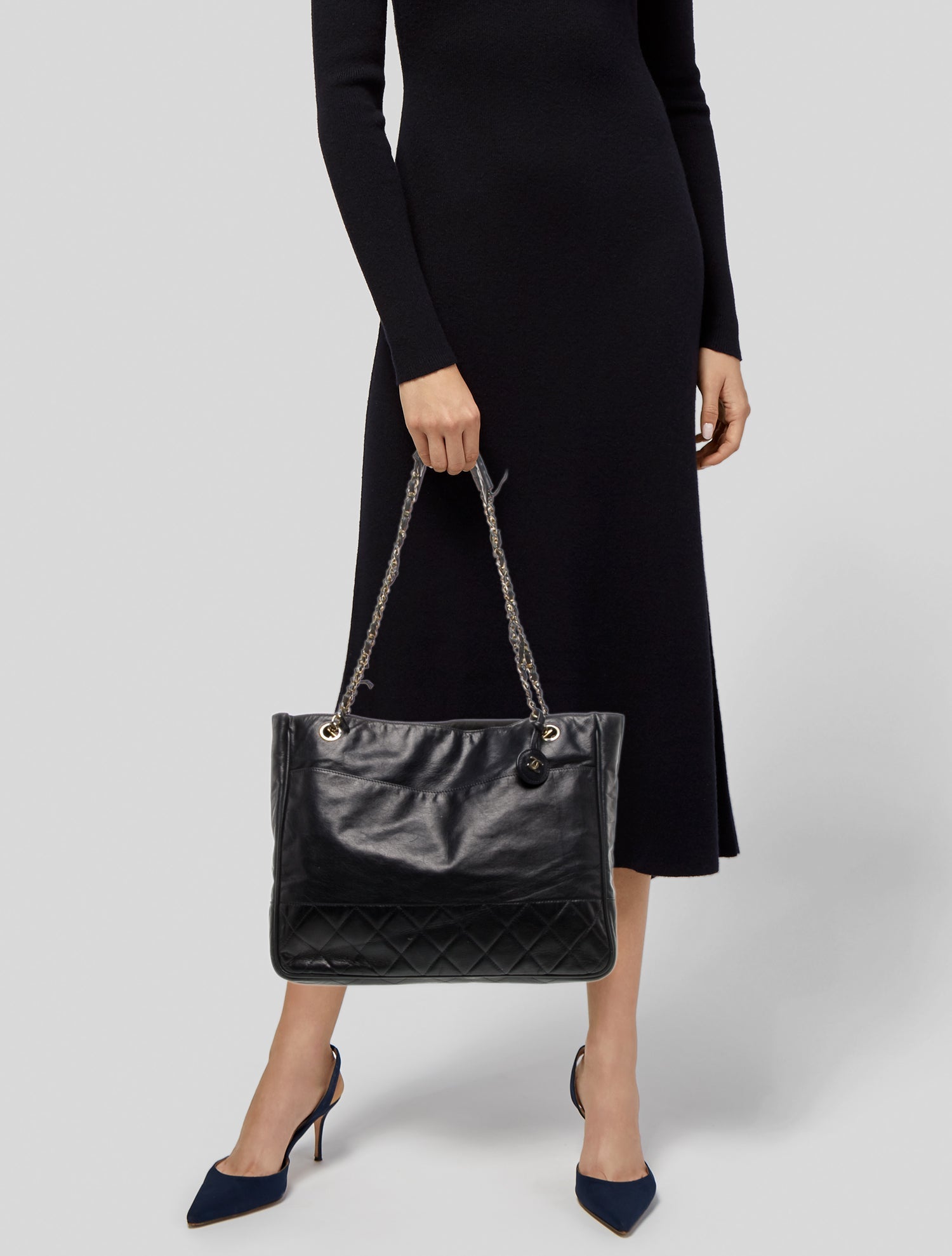 Chanel Vintage Quilted Tote