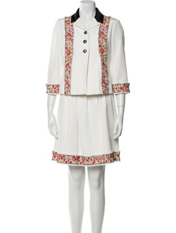 Chanel Jackets 2016 Striped Denim Jacket Us8, Fr40 | M