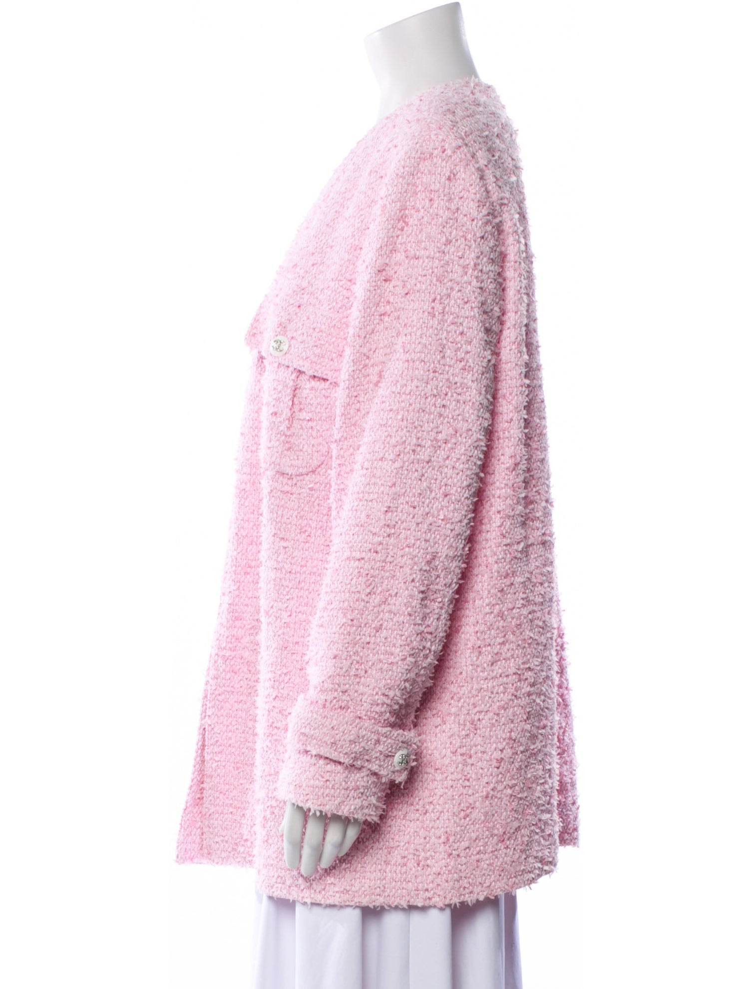 Chanel 2021 Tweed Pattern Coat