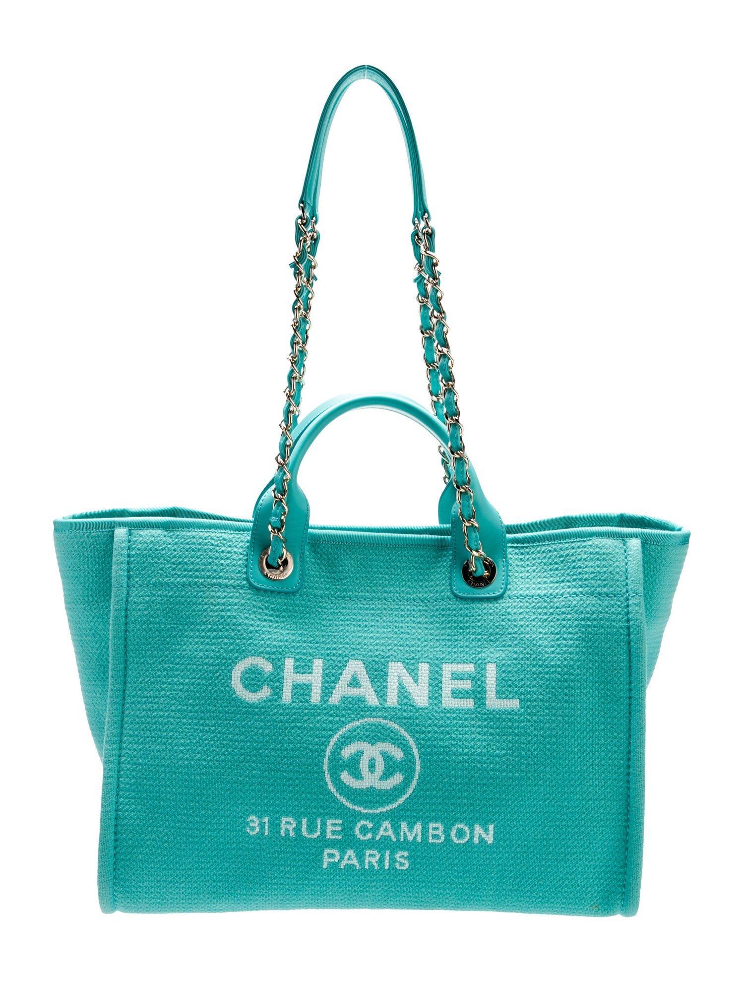 Chanel 2024 Mixed Fibers Small Deauville Tote