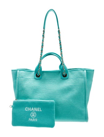 Chanel 2024 Mixed Fibers Small Deauville Tote