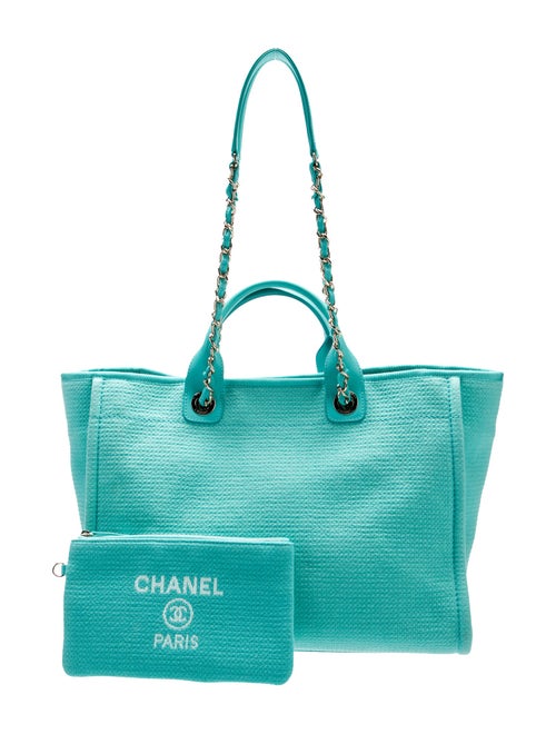 Chanel 2024 Mixed Fibers Small Deauville Tote