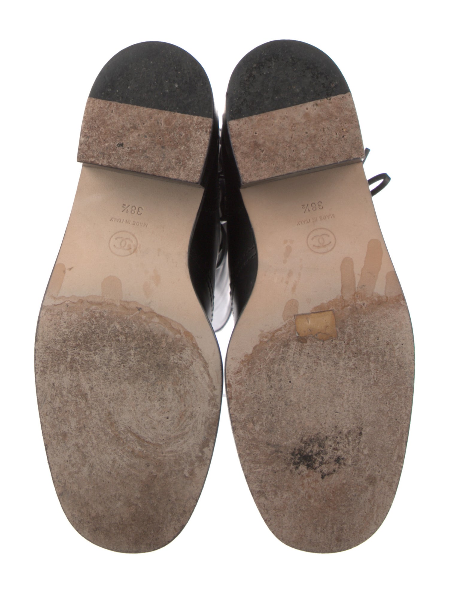 Chanel 2016 Interlocking CC Logo Riding Boots