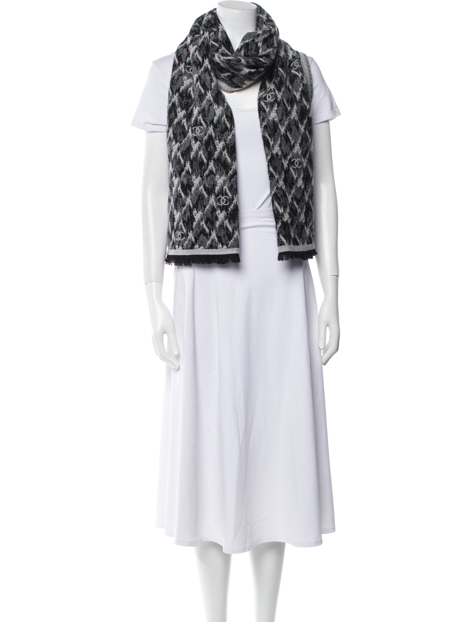 Chanel Cashmere 2020 Scarf