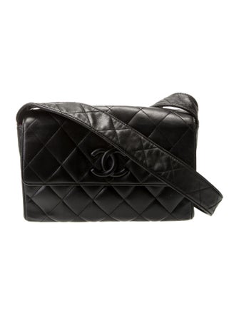 Chanel Quilted CC Flap Shoulder Bag