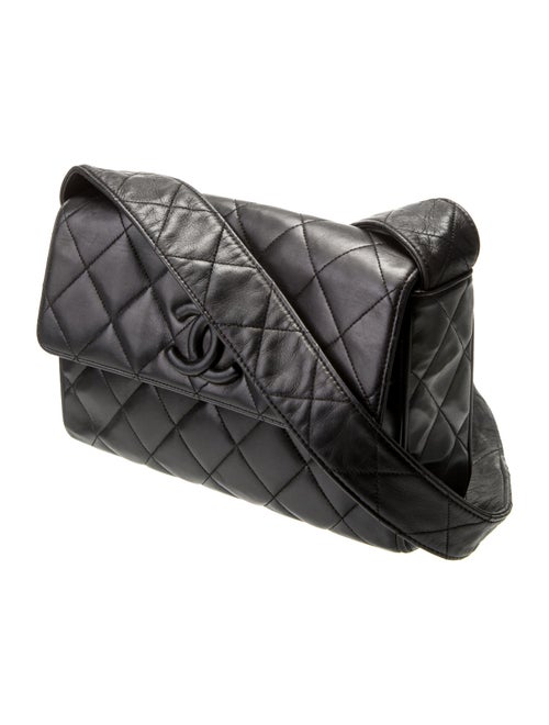 Chanel Quilted CC Flap Shoulder Bag