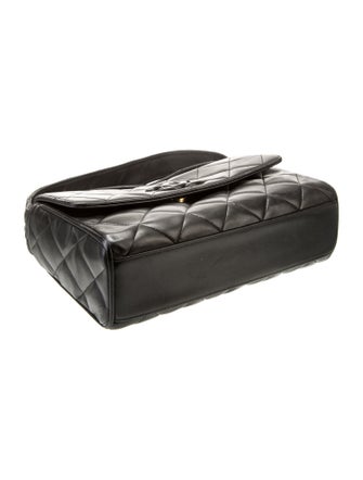 Chanel Quilted CC Flap Shoulder Bag