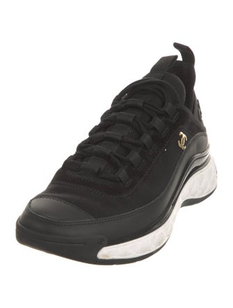 Chanel Interlocking CC Logo Sneakers