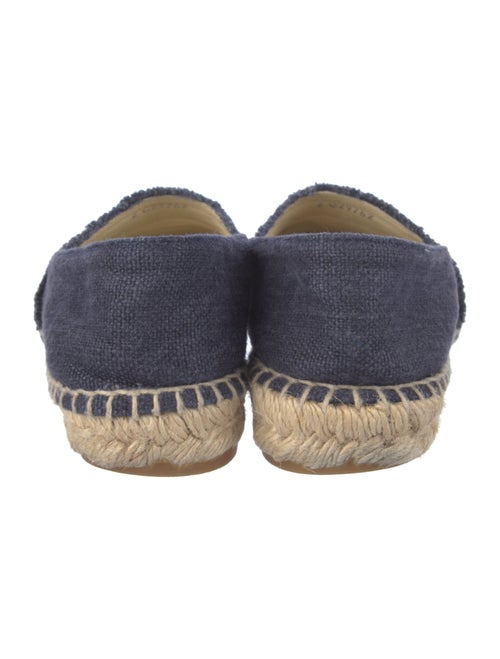 Chanel Interlocking CC Logo Canvas Espadrilles