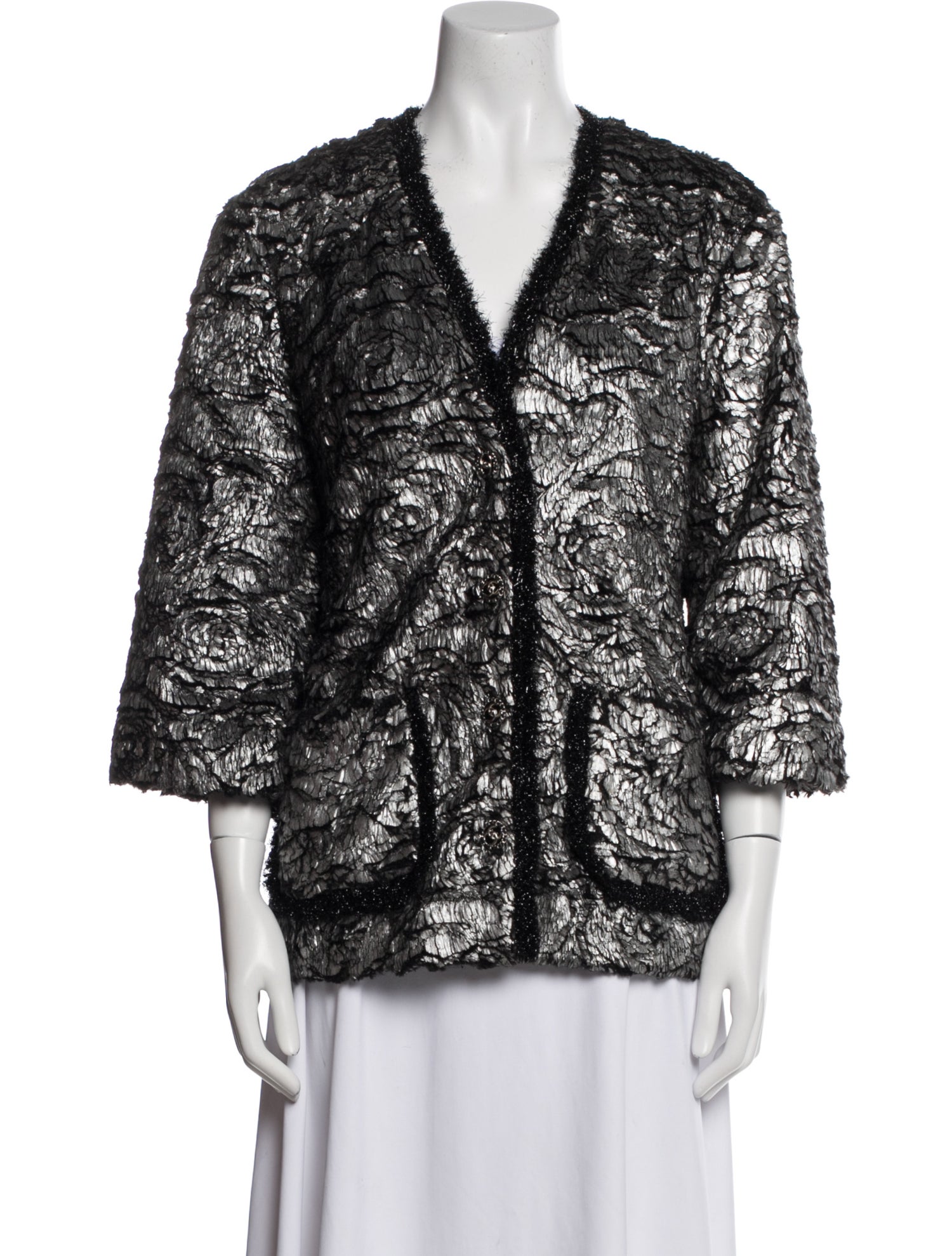 Chanel 2018 Silk Evening Jacket