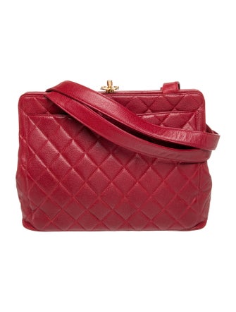 Chanel Quilted Frame Bag