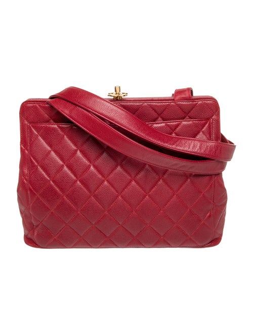 Chanel Quilted Frame Bag