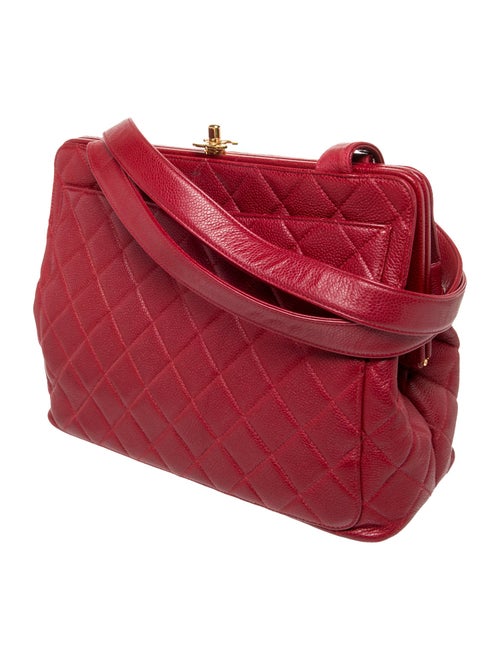 Chanel Quilted Frame Bag