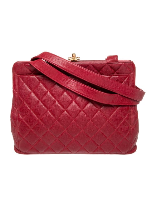 Chanel Quilted Frame Bag
