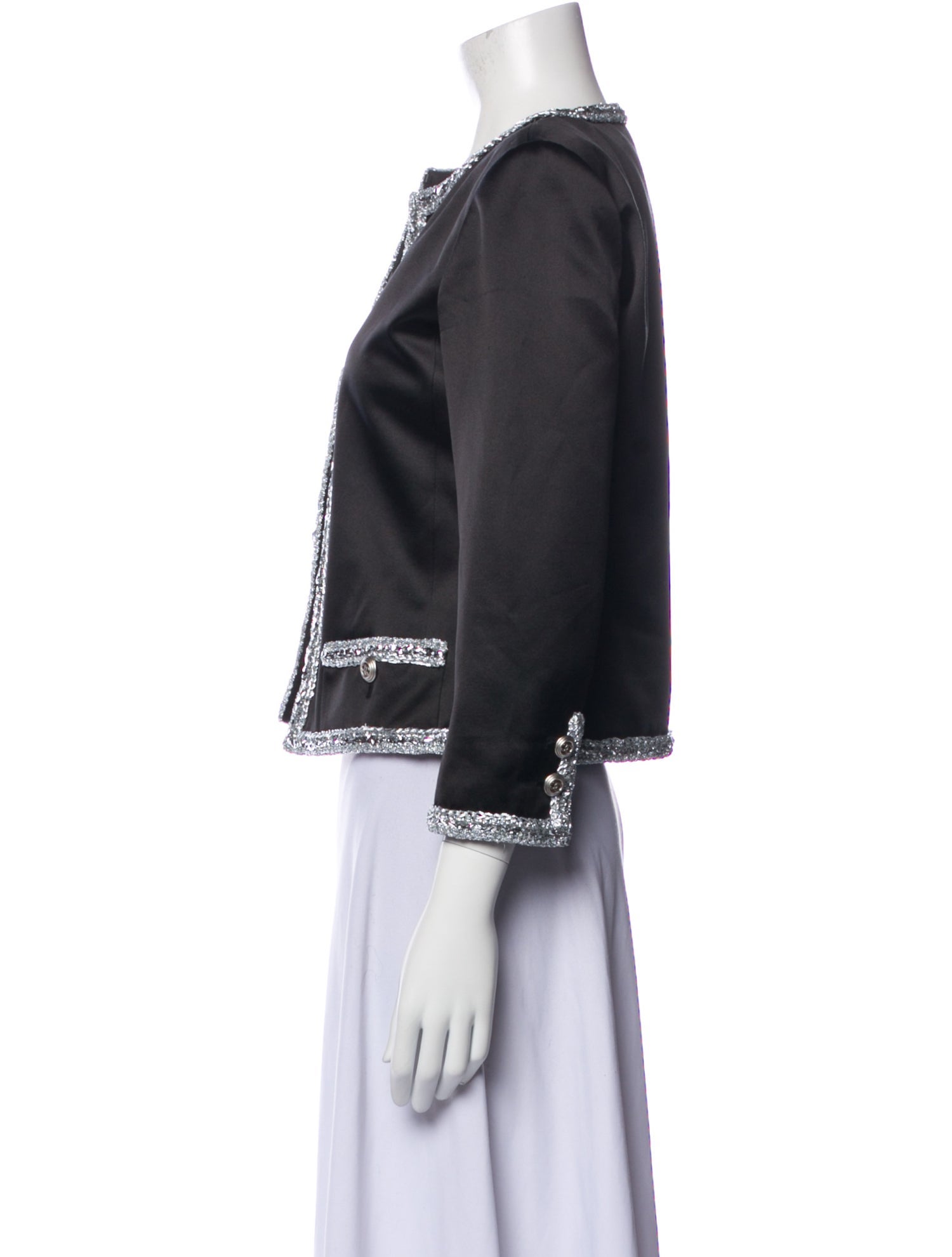 Chanel 2020 Silk Evening Jacket