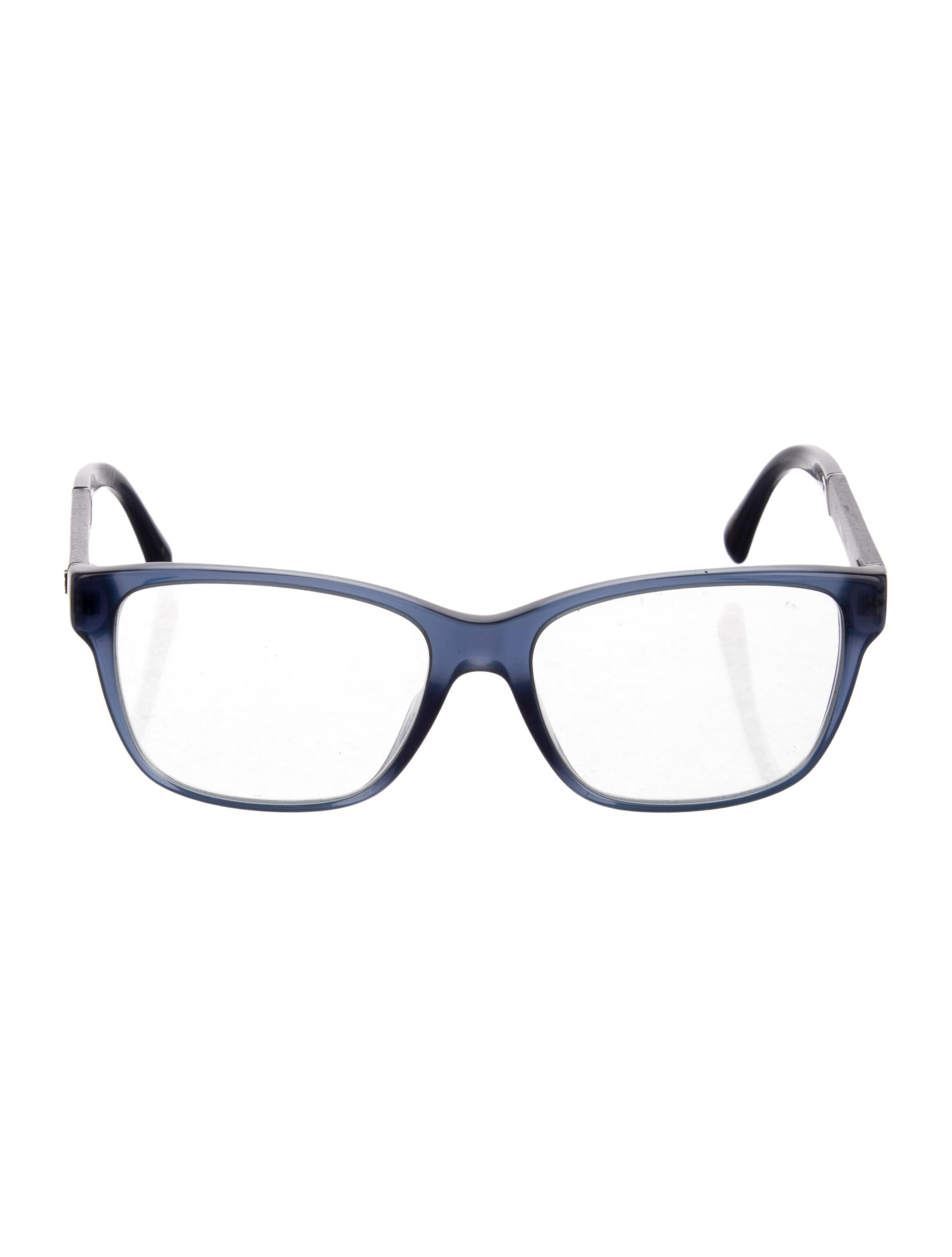 Chanel Interlocking CC Logo Square Eyeglasses