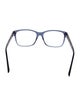Chanel Interlocking CC Logo Square Eyeglasses